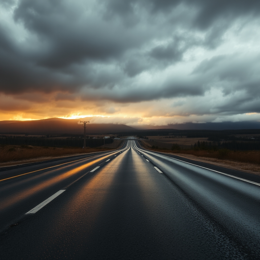 Cover art for Rain on the Road