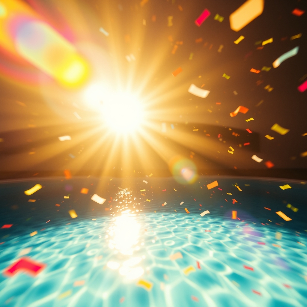 Cover art for Poolside Sunrise
